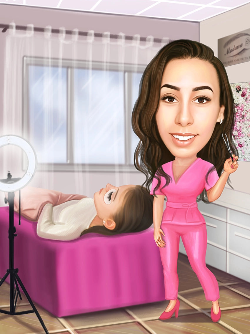 Caricatura Beauty Salon
