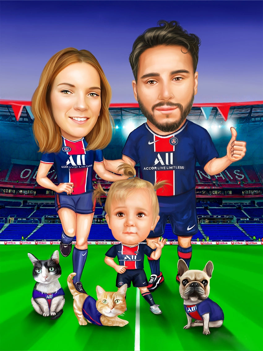 Copy of Caricatura PSG
