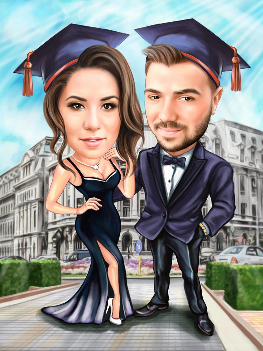 Caricatura absolventi