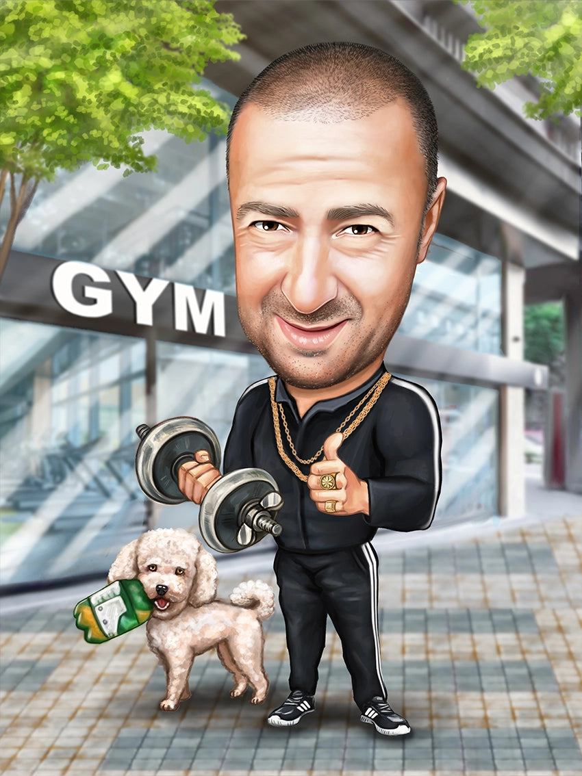 Caricatura Gym