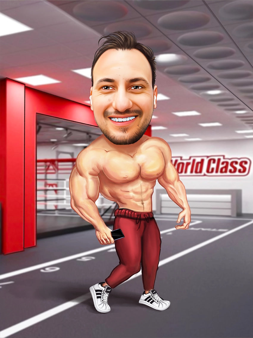 Caricatura Culturism