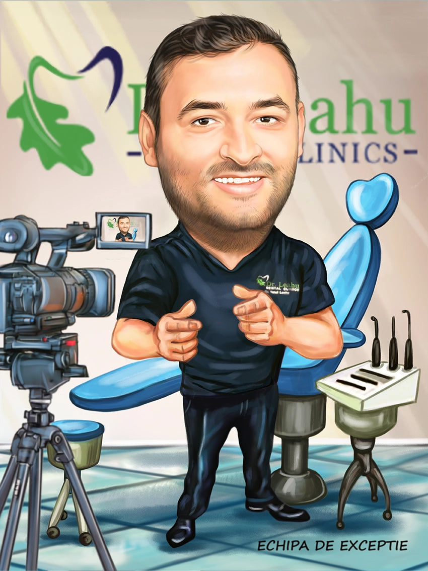 Caricatura Dentist