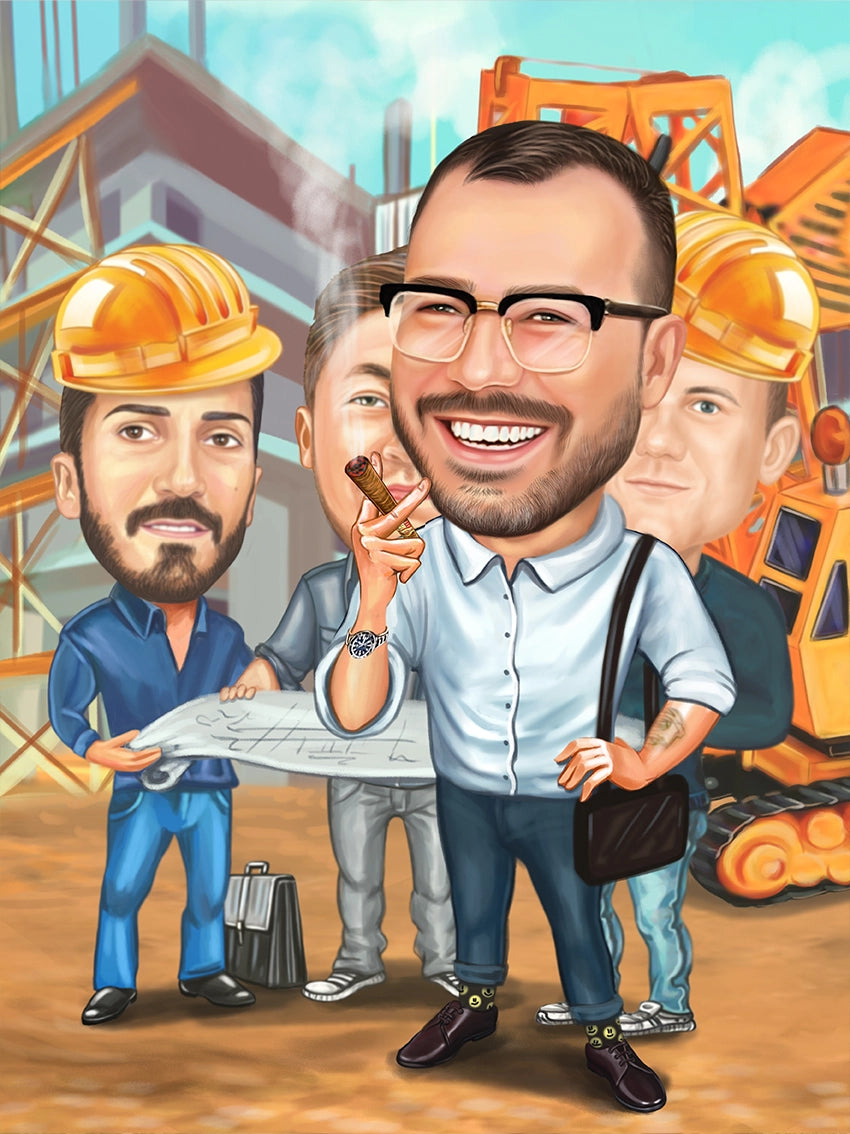 Caricatura Constructii