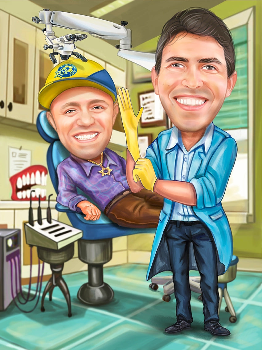 Caricatura Dentist