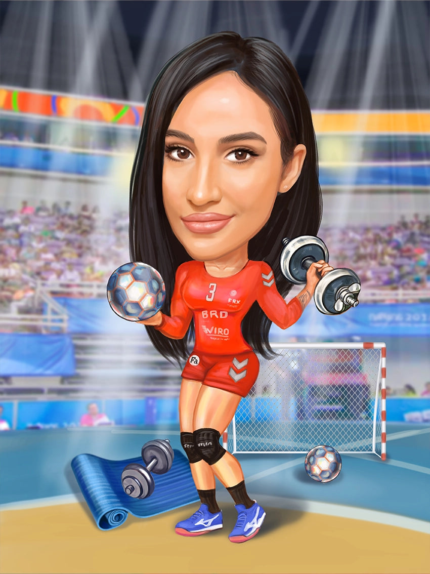 Caricatura Ea la sala