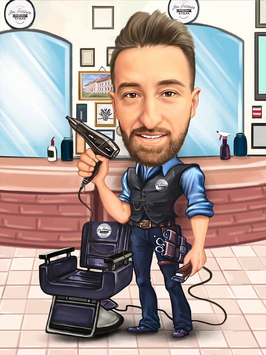 Caricatura Barber