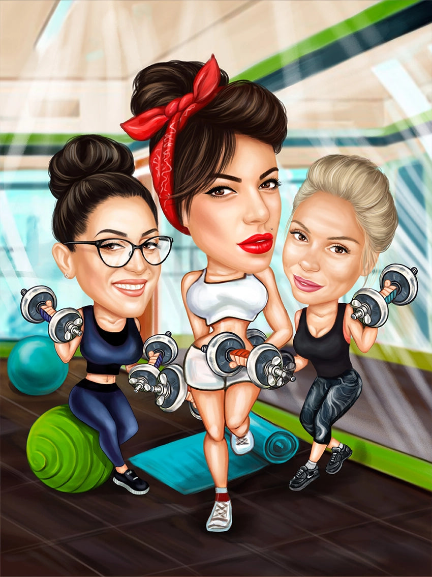 Caricatura Ea la sala