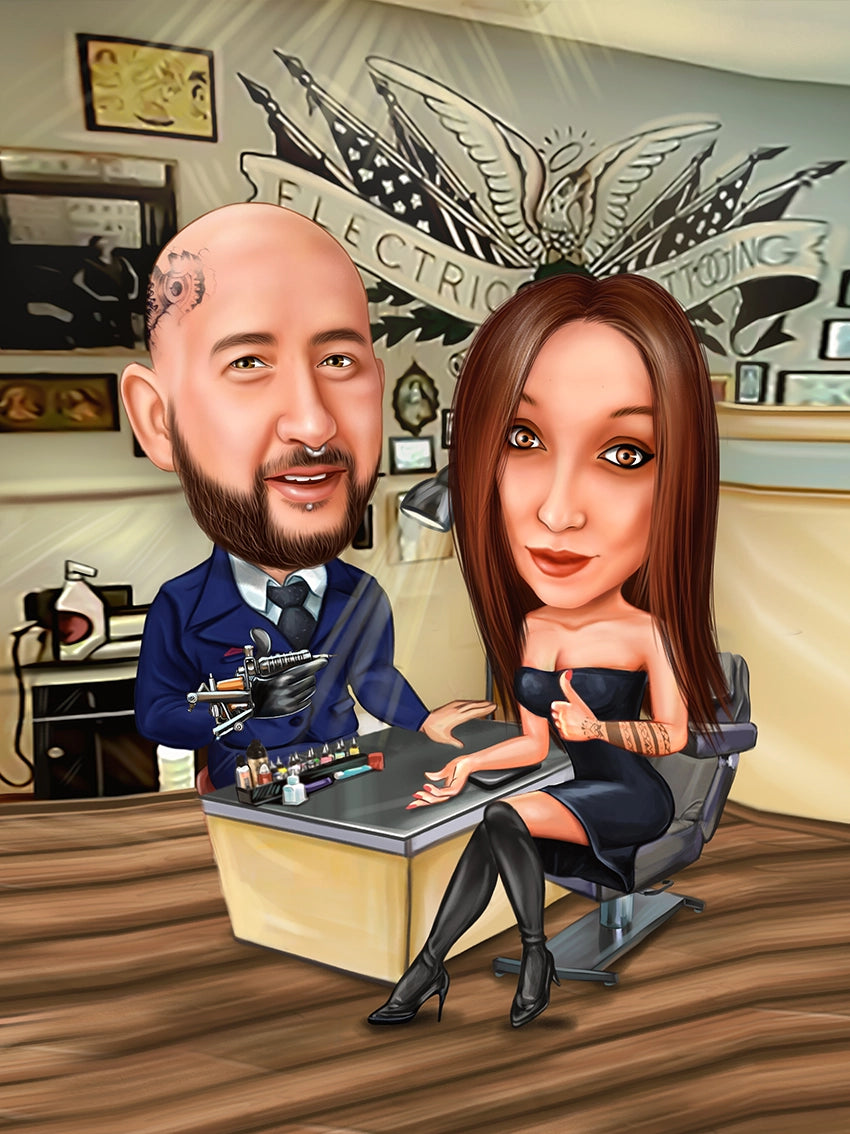 Caricatura Electric Tattooing