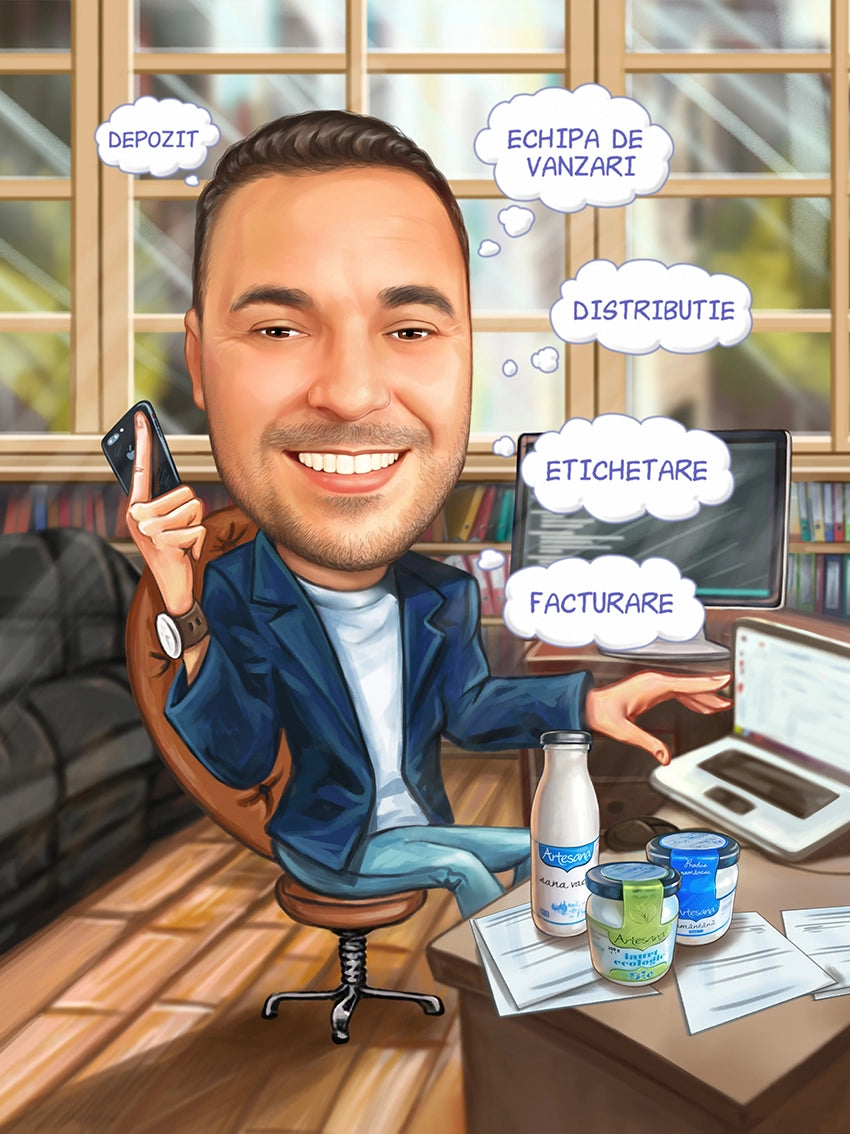 Caricatura In oficiu