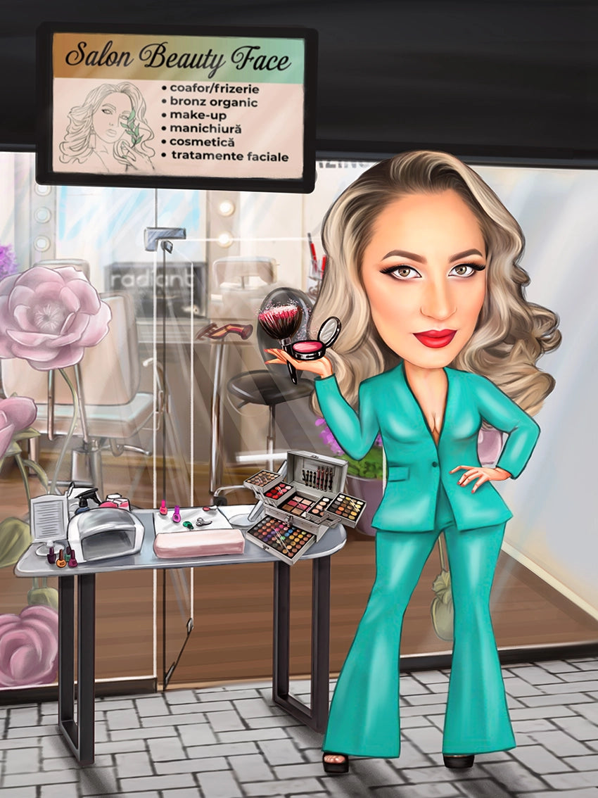Caricatura Beauty Salon