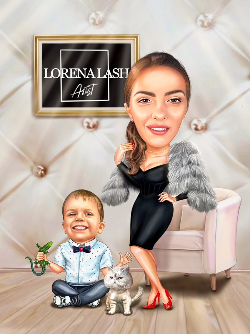 Caricatura Beauty Salon