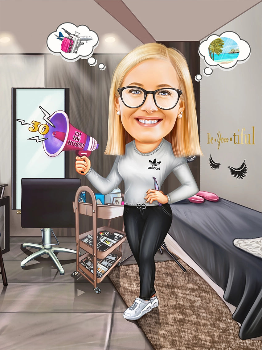 Caricatura Beauty Salon