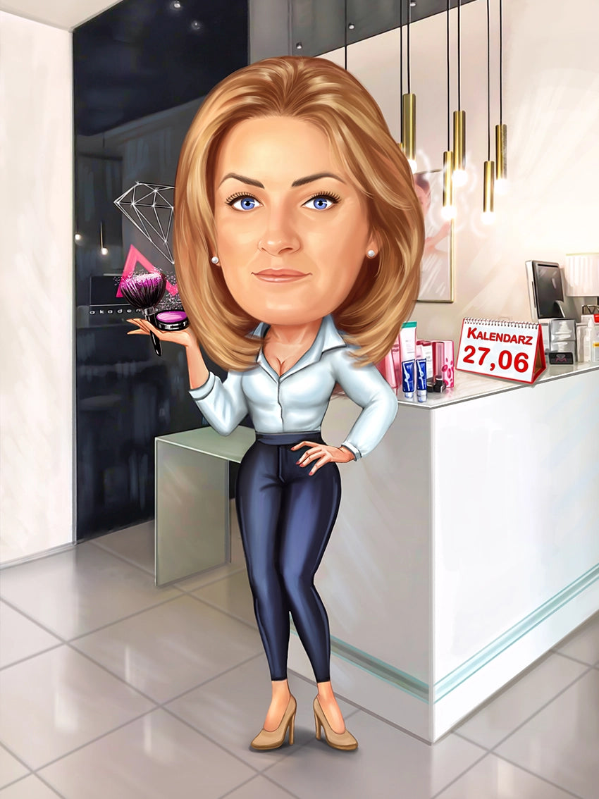 Caricatura Beauty Salon