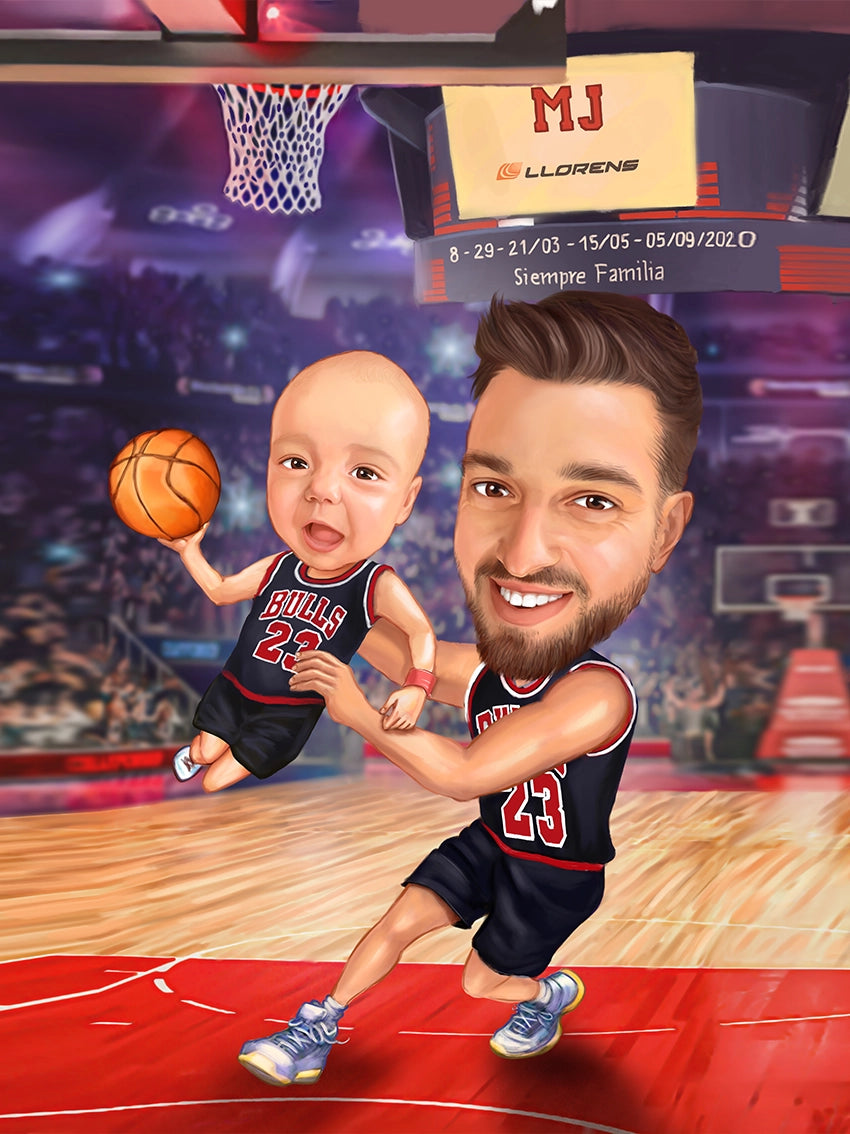 Tată și Fiul - Echipa de Baschet