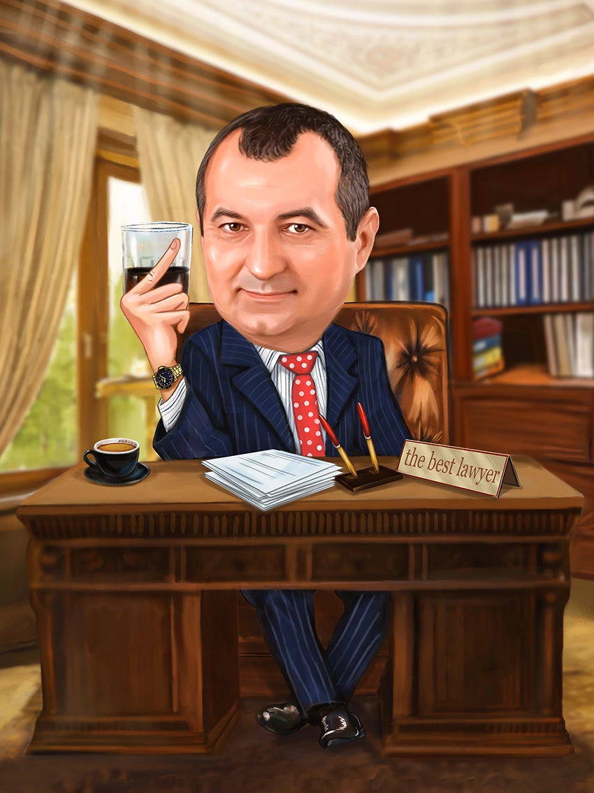 Caricatura Birou avocati