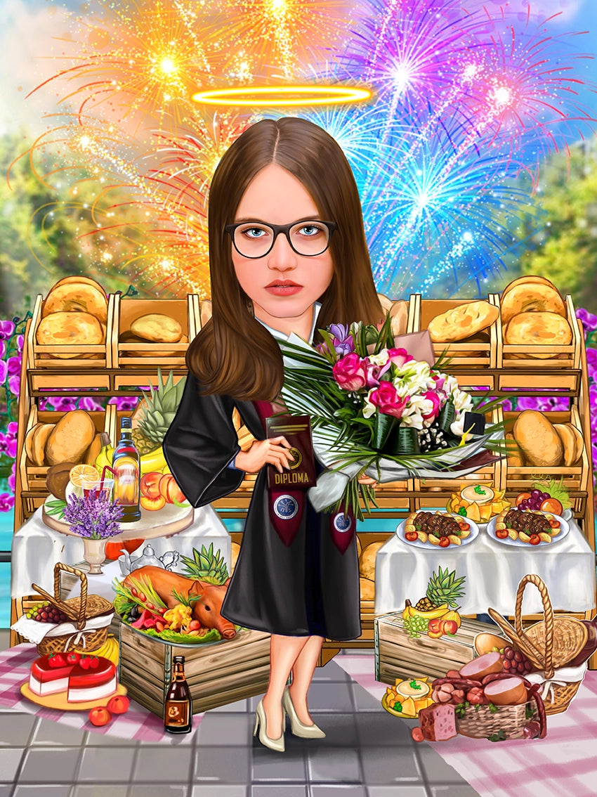 Caricatura absolvire si hobby