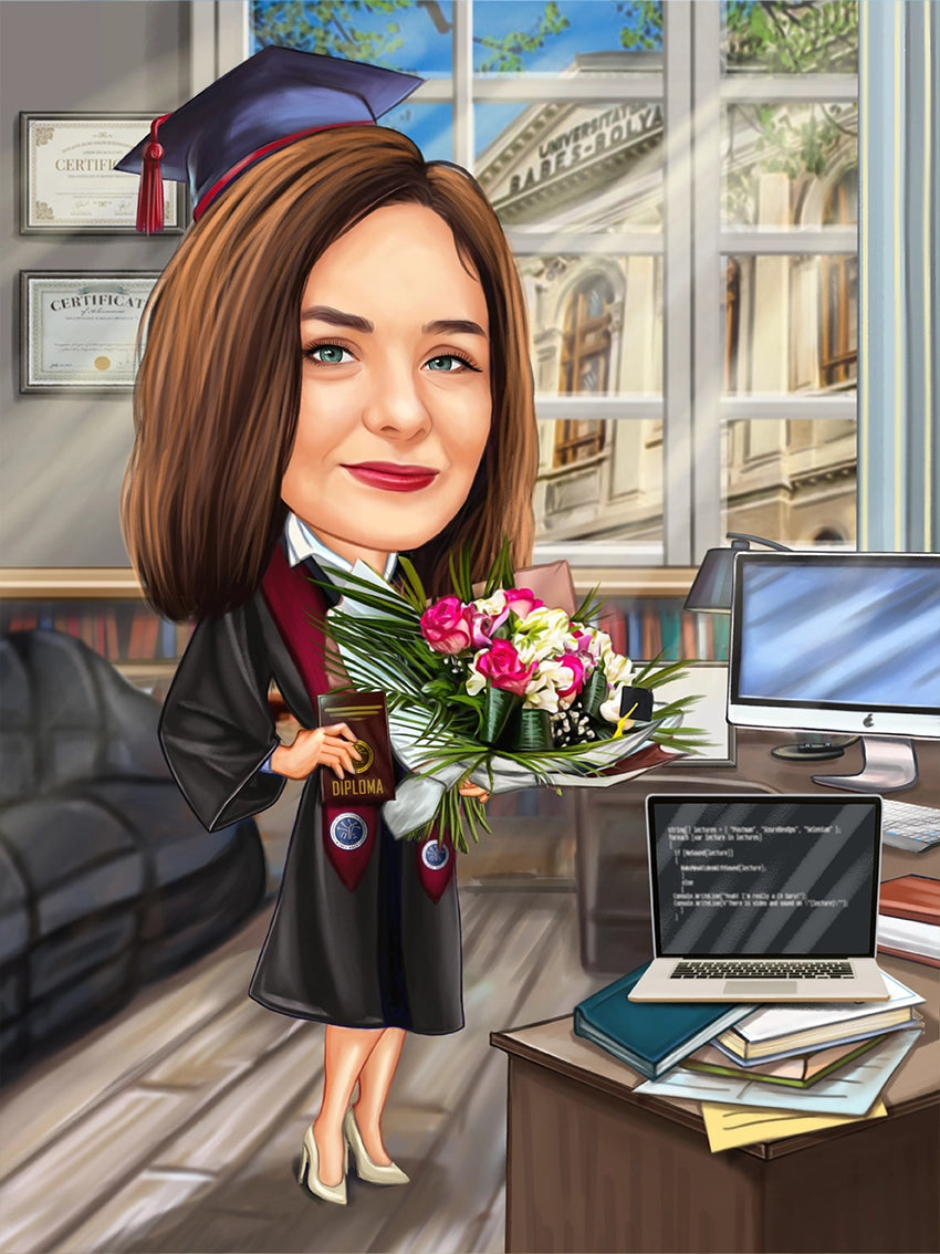 Caricatura absolventa