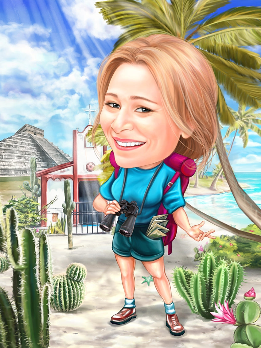 Caricatura calatorie la mare