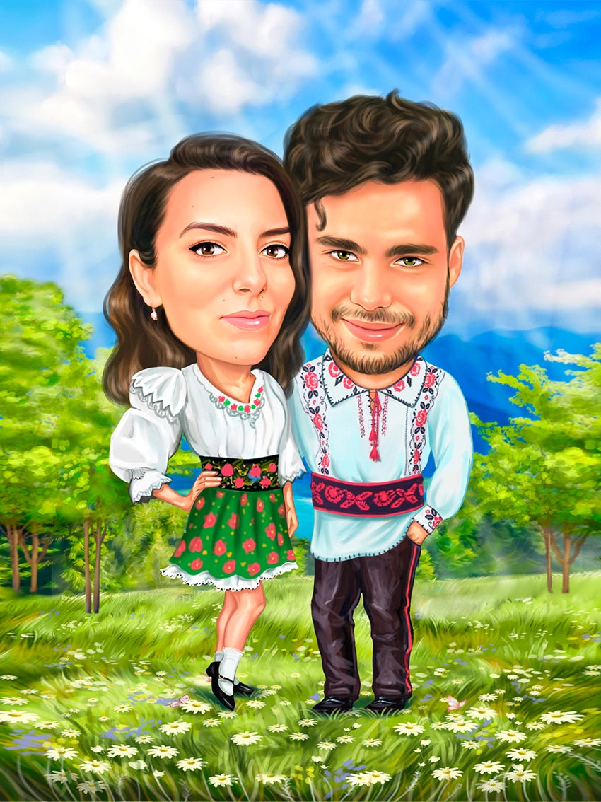 Caricatura haine nationale