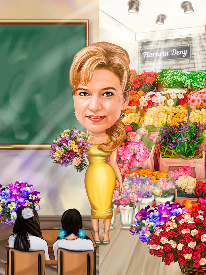 Caricatura ziua profesorului