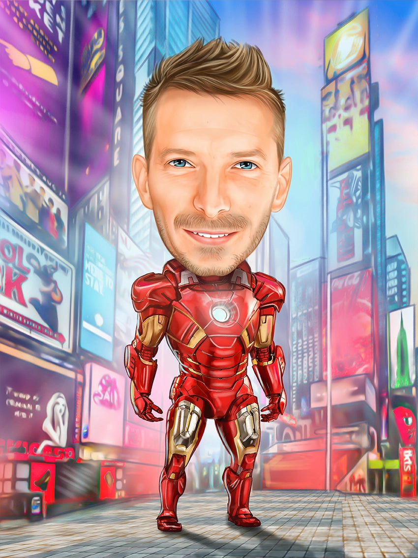 Caricatura Ironman