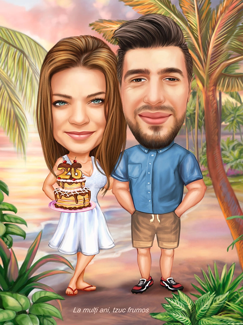 Caricatura celebram 26 ani