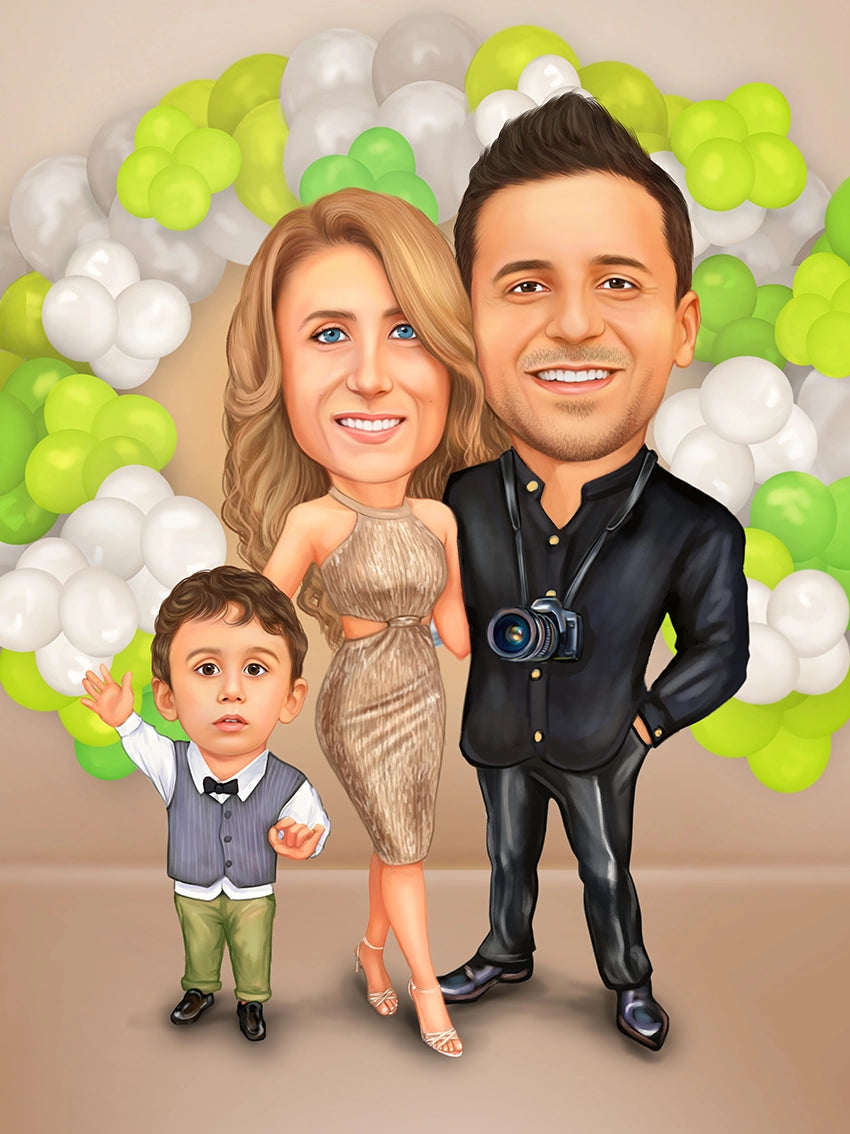 Caricatura zi de nastere