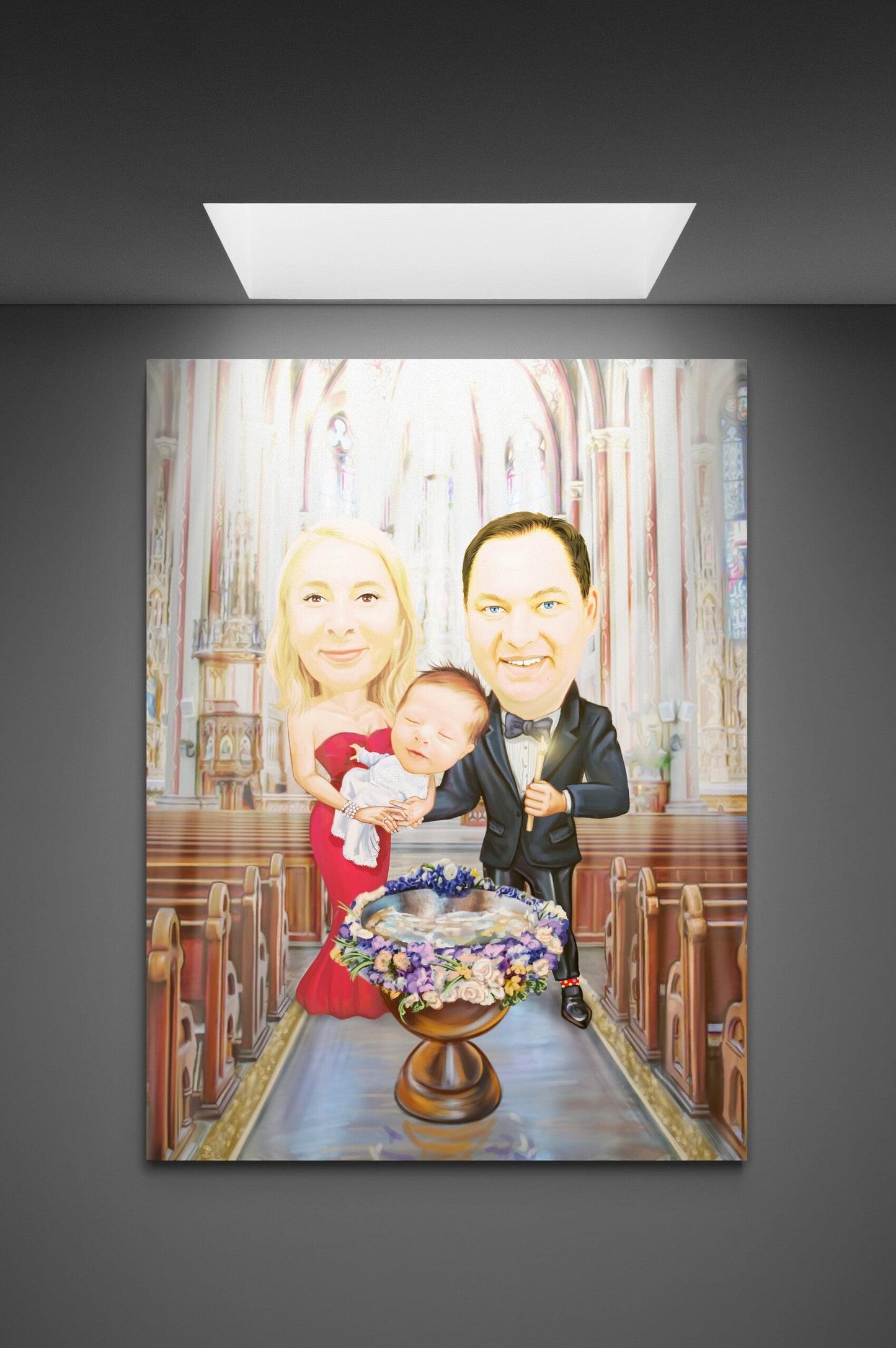 Caricatura botez nasi