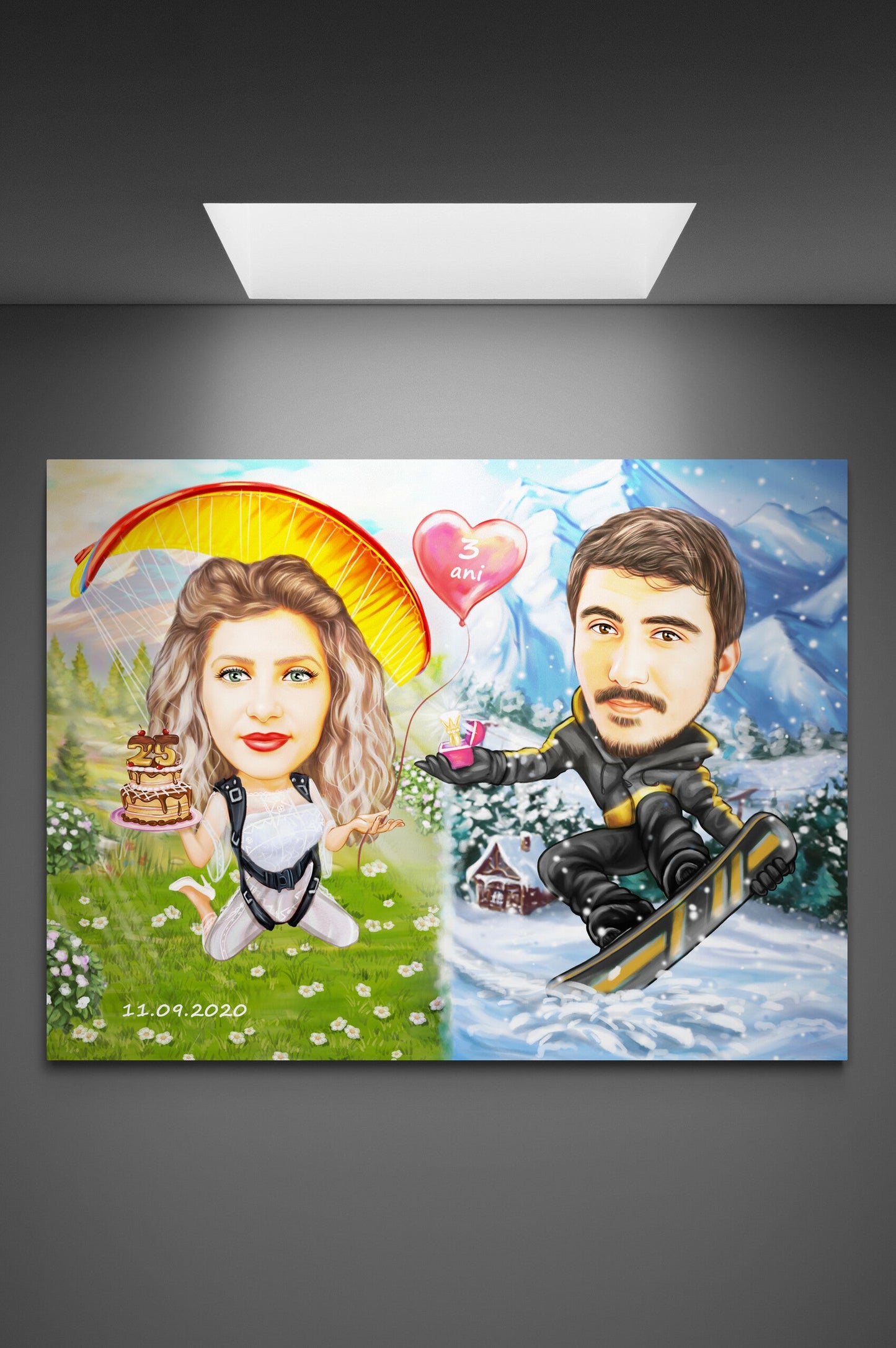 Caricatura cerere in casatorie dupa 3 ani de relatie