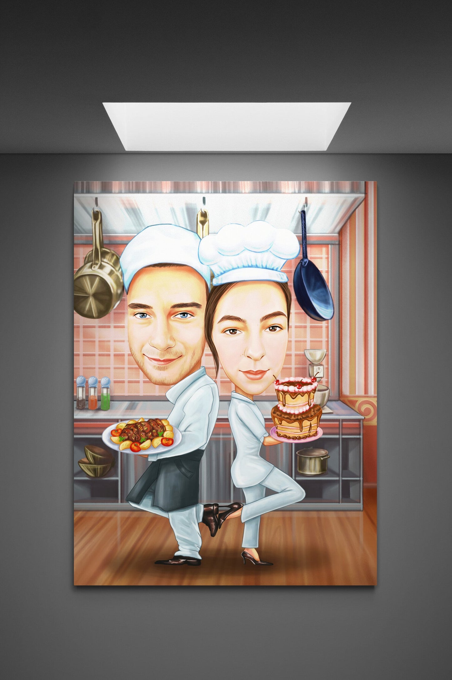 Caricatura concurenta chefi