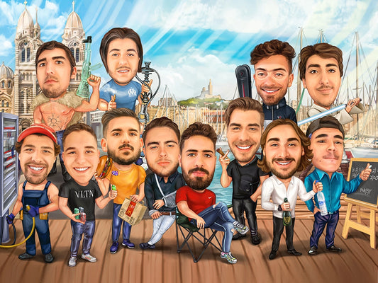 Caricatura Team Building