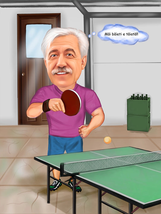 Caricatura Ping Pong